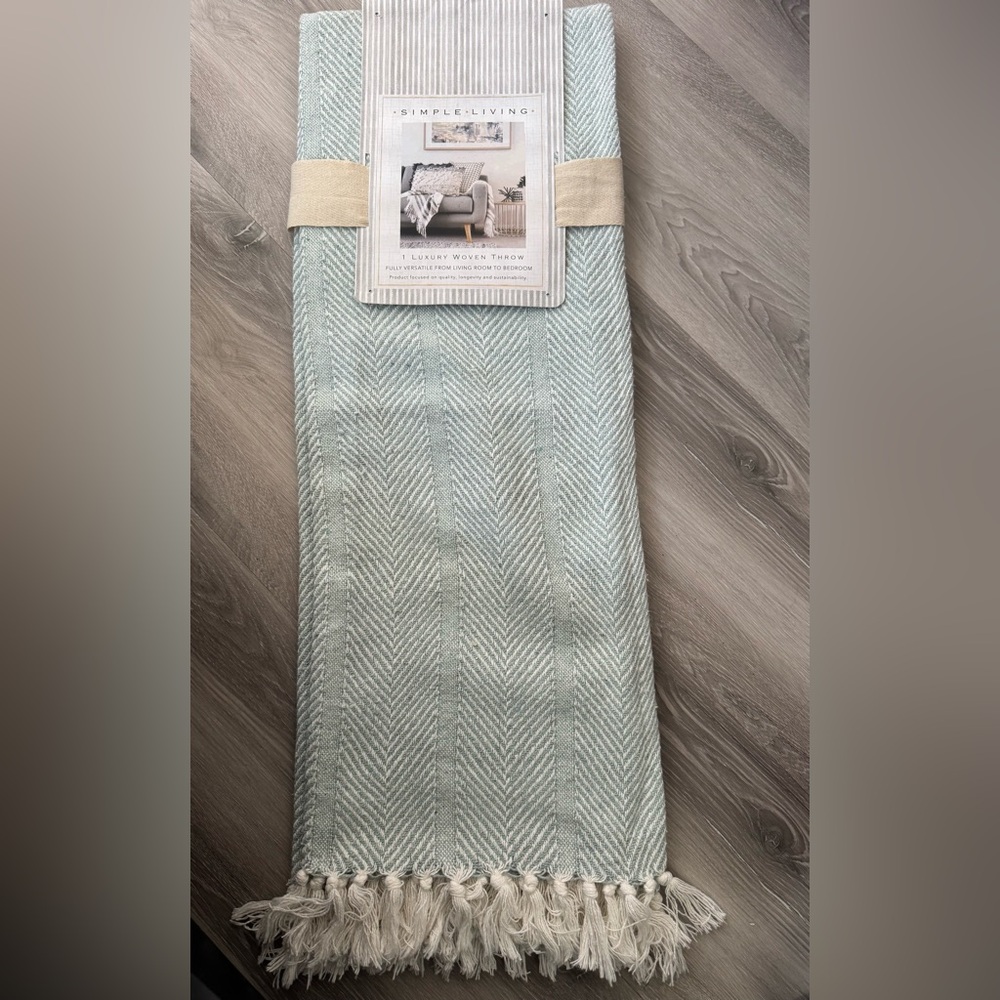 Simple Living Luxury Woven Throw Blanket